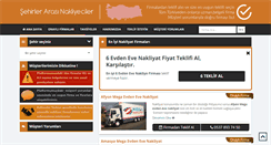 Desktop Screenshot of evdenevenakliyatcilik.com